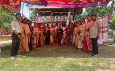 Teachers Group Pic on Rongali Bihu 2024