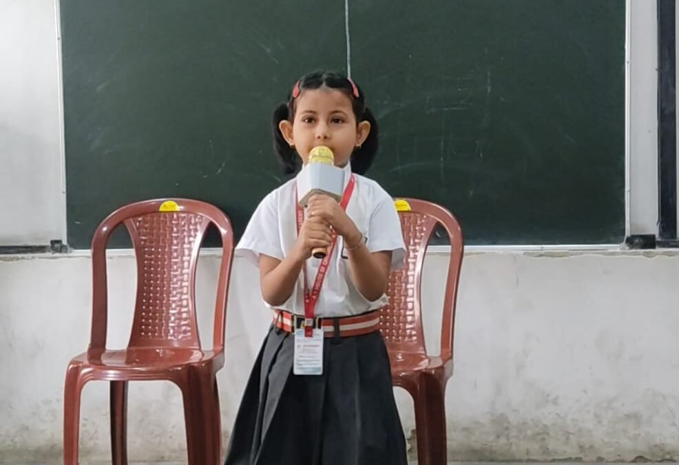Story telling n Extempore speech competition class I to class VII