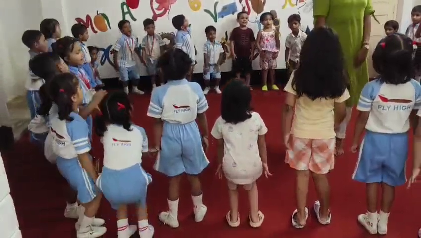 Small children music class